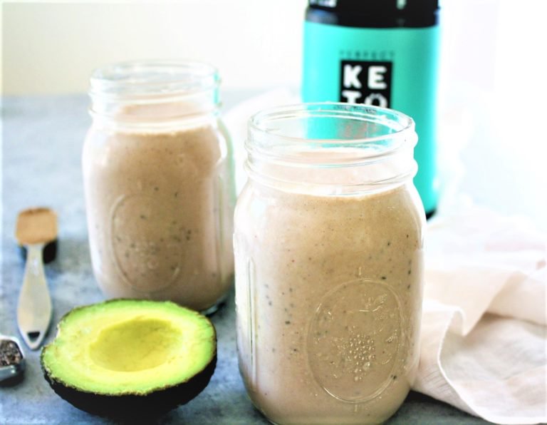 Keto Chocolate Collagen Smoothie