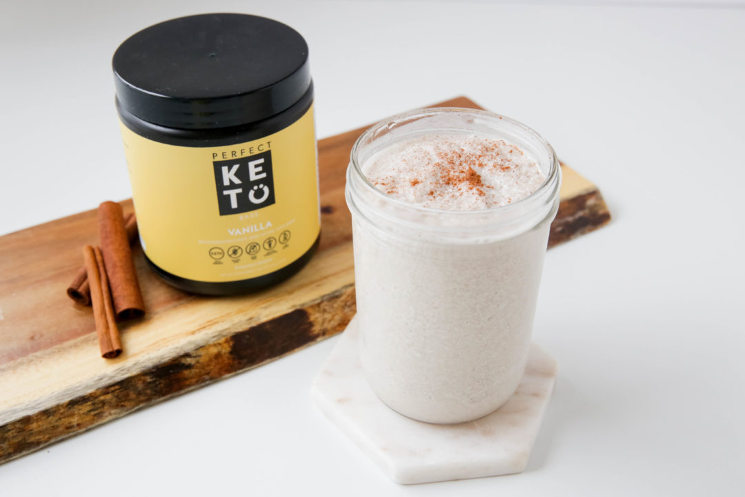 Exogenous Ketone Vanilla Bean Smoothie Perfect Keto