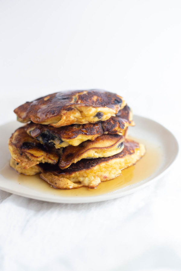 keto berry pancakes