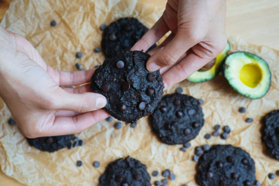 Flourless Avocado Fudge Cookies