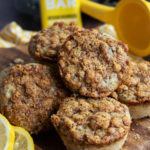 lemon poppy seed crunch muffins