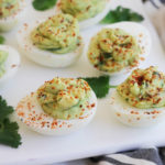 Avocado Deviled Eggs