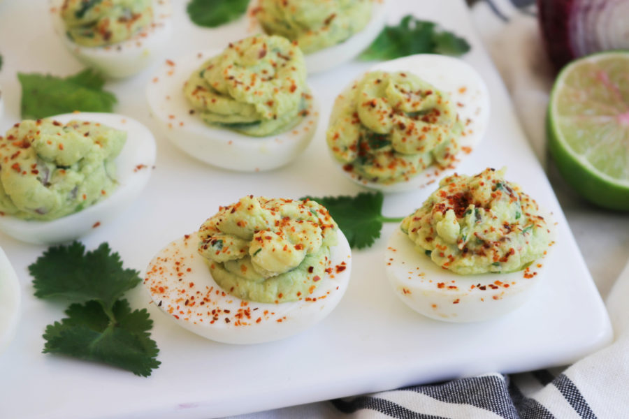 Avocado Deviled Eggs