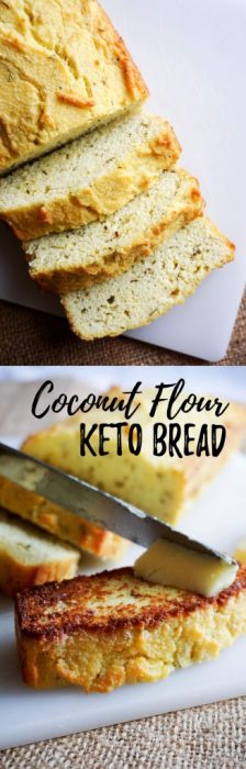 Rosemary and Garlic Coconut Flour Bread