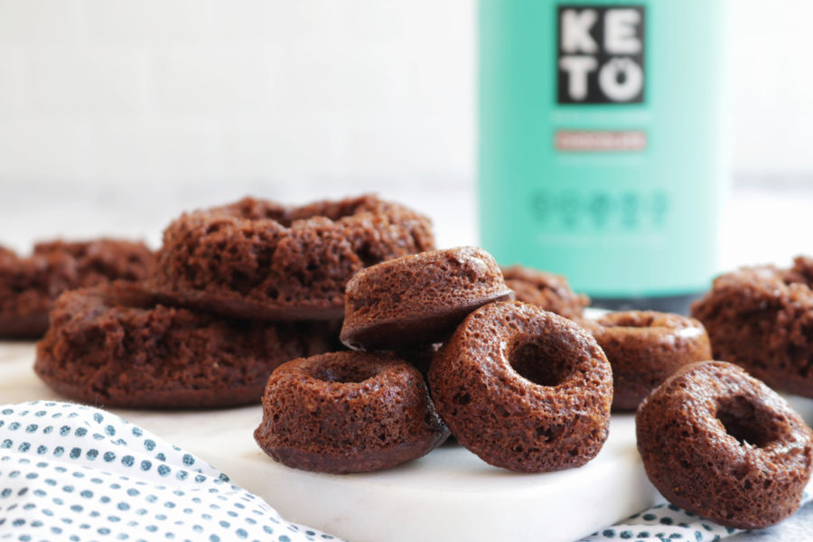 keto chocolate donuts