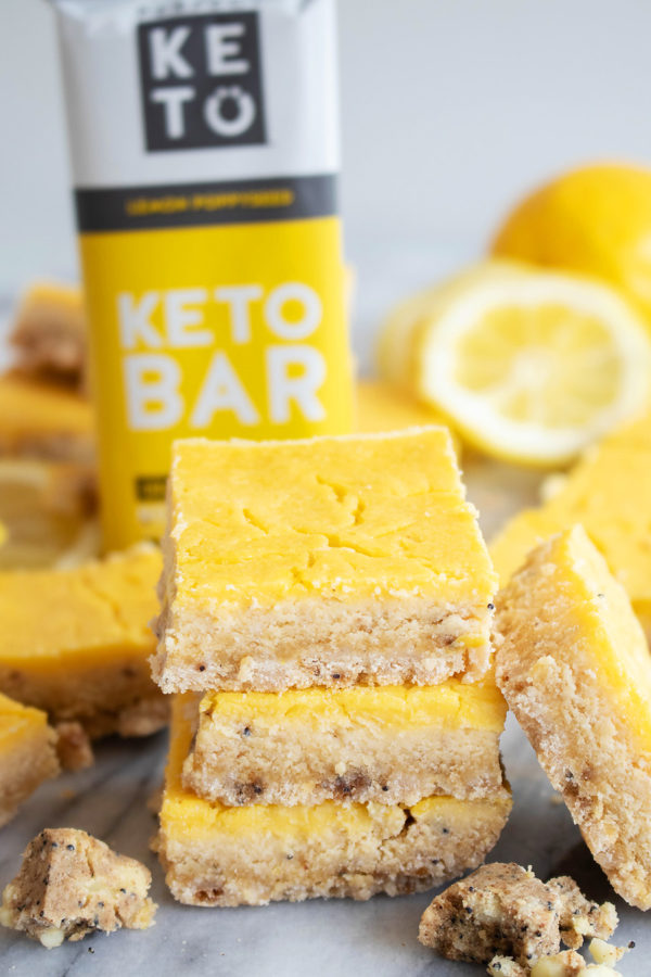 keto lemon bars