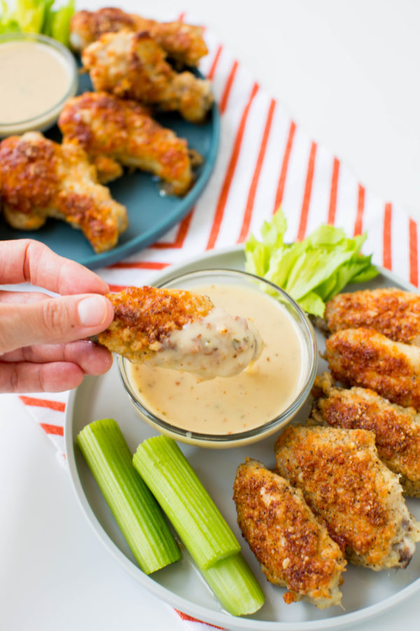 Parmesan Chicken Wings