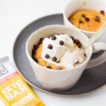 keto salted caramel mug cake