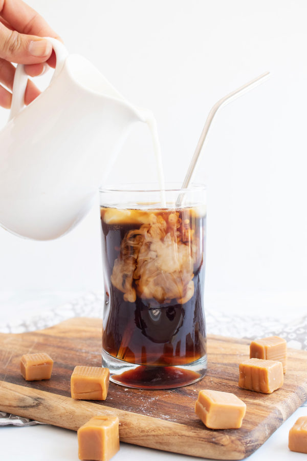 salted caramel coffee creamer