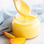 sugar-free peach lemon curd