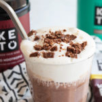 triple chocolate breakfast smoothie