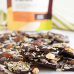 trail mix chocolate bark