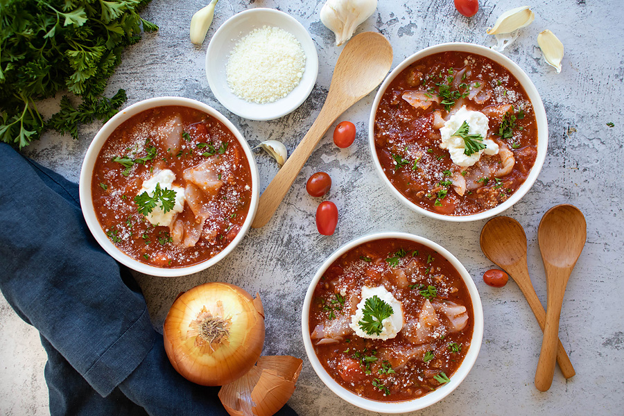 Low-Carb Italian Lasagna Soup