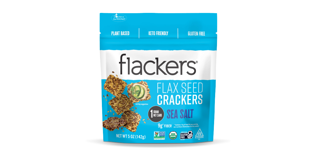 Flackers Organic Flax-Seed Crackers