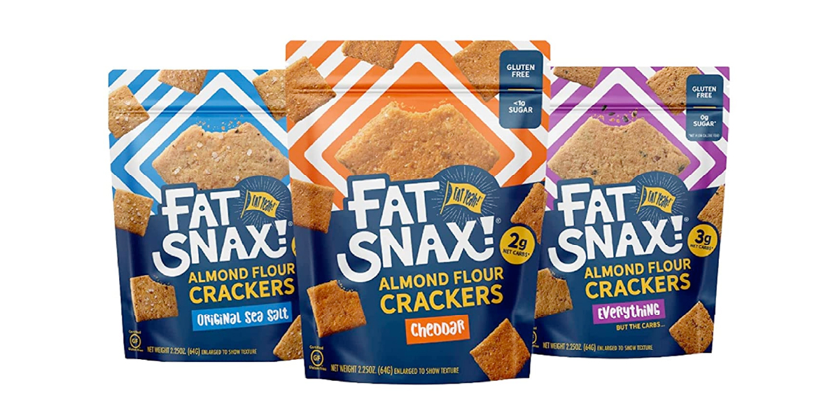 Fat Snax Almond Flour Crackers