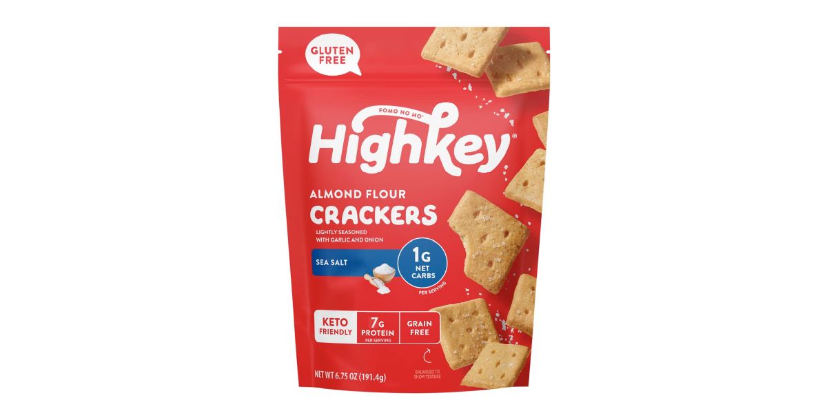 High Key Almond Flour Crackers