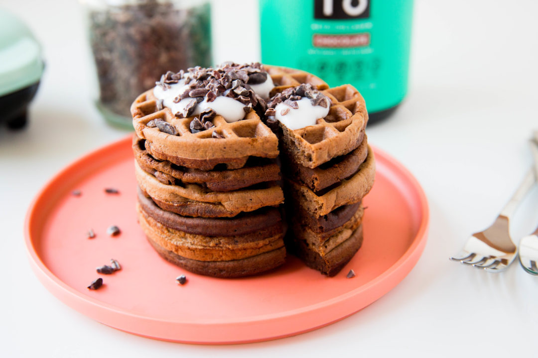 Sweet Chocolate Chaffles Perfect Keto