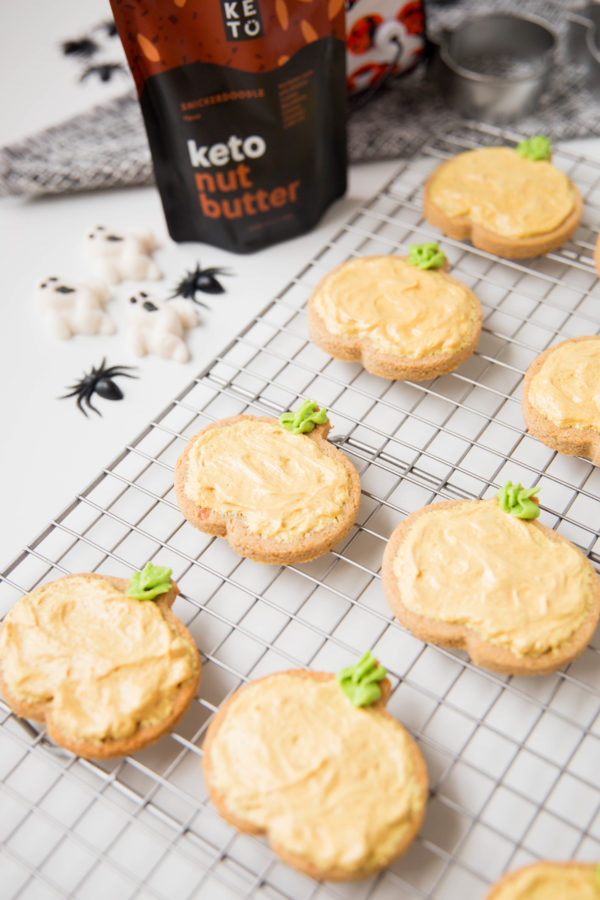 keto halloween sugar cookies