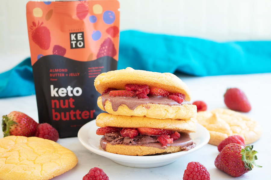 KetoFriendly Almond Butter & Jelly Sandwiches LaptrinhX / News