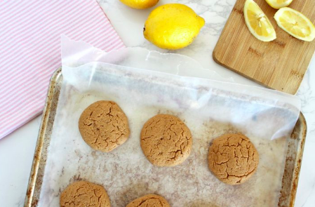 Low-Carb Lemon Cashew Cookies