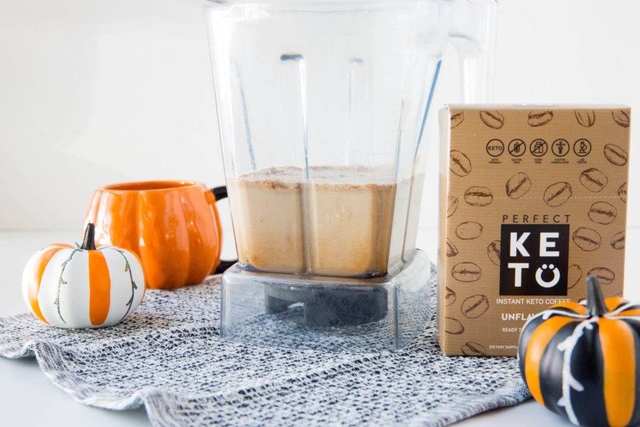 Keto pumpkin spice latte