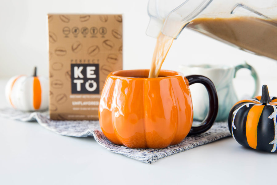 Keto pumpkin spice latte