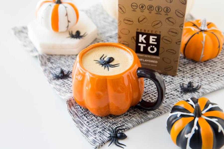 Keto pumpkin spice latte