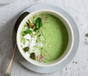 Broccoli and Coconut Milk Soup