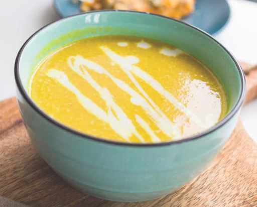 Keto Turmeric Cauliflower Soup