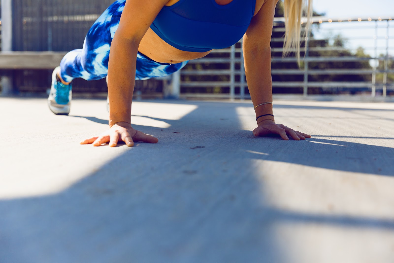 Push-ups can be part of a HIIT workout