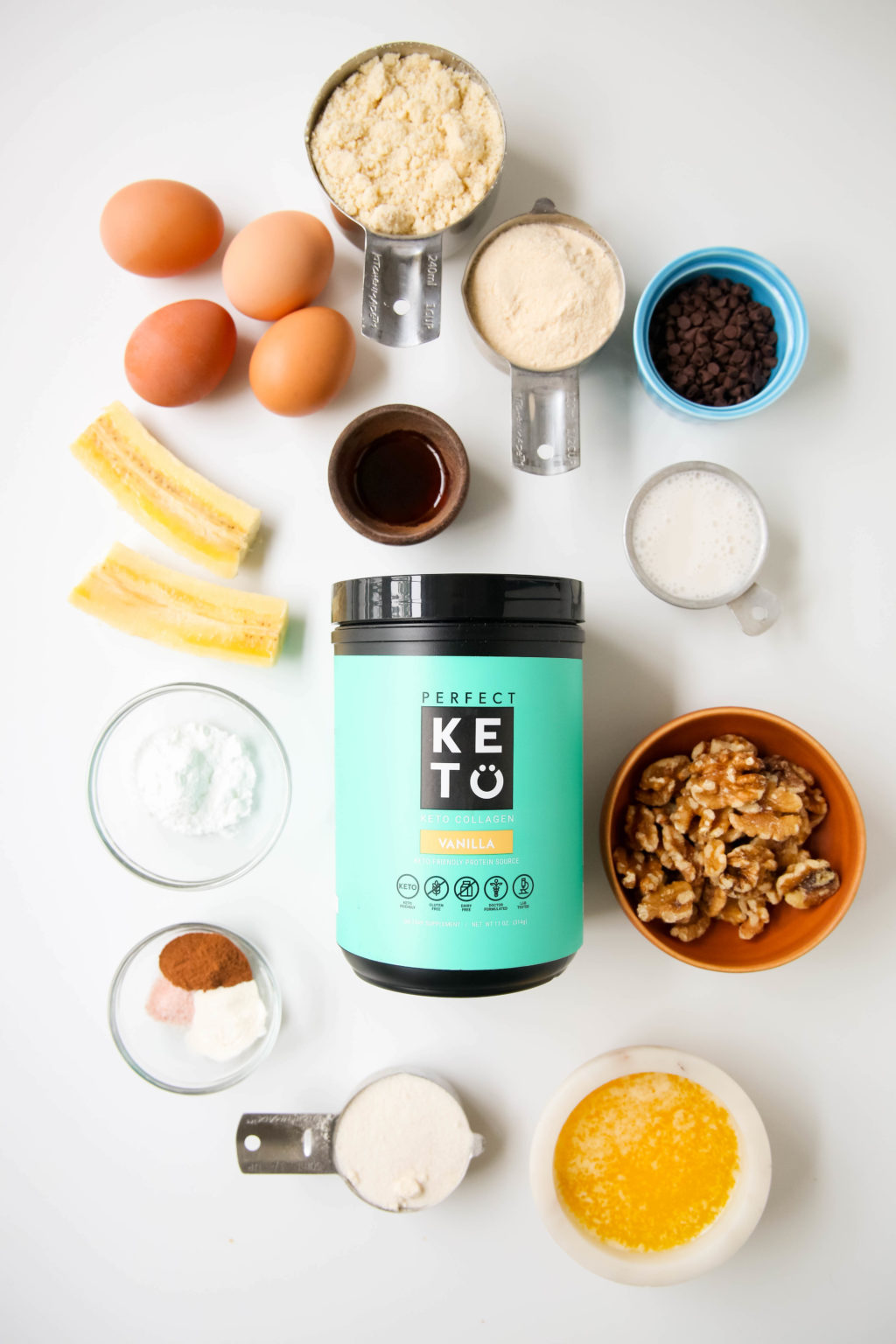 Low Carb Keto Friendly Banana Bread Recipe - Perfect Keto