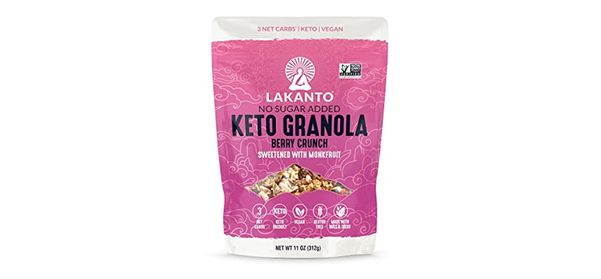 Lakanto Berry Crunch Keto Granola