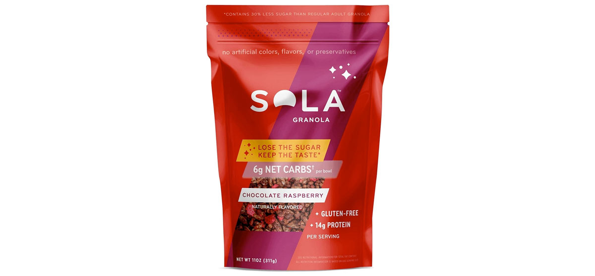 SOLA Chocolate Raspberry Granola