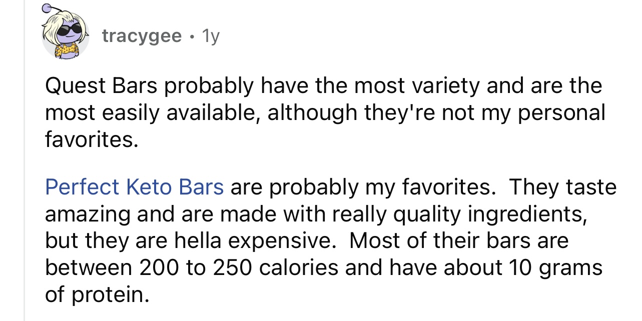 Perfect Keto Bars Reddit